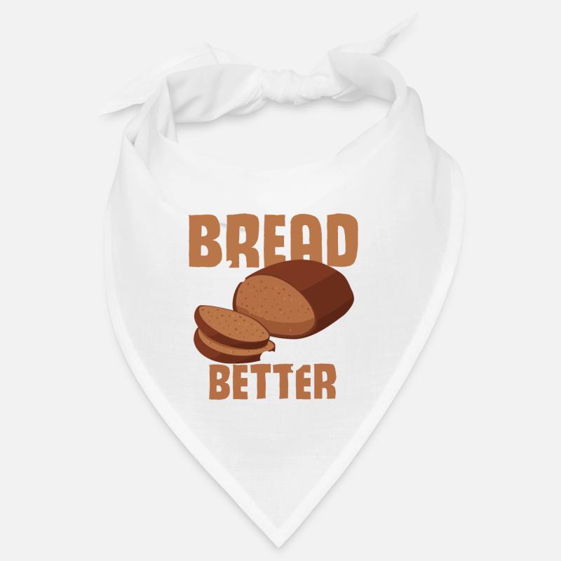 Funny Banana Bread Baking Apparel Bandana