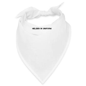 Feuerwehr - Helden in Uniform - Bandana - Weiß - Vorne
