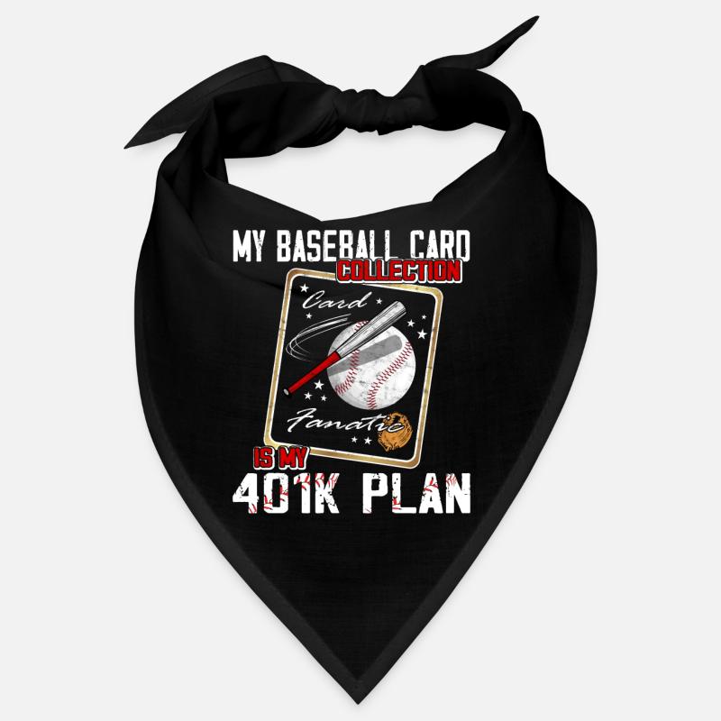 « Ma collection de cartes de baseball est ma 401k Bandana