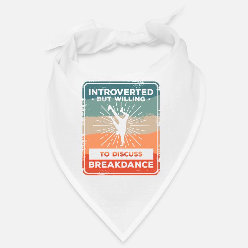 Introvertiert, aber bereit, über Breakdance zu diskutieren Bandana