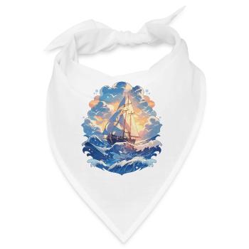 Segeln Segelboot Regatta Segeln Meer Segeln - Bandana - Weiß - Vorne