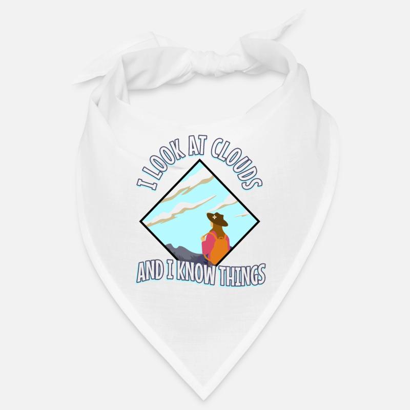 I Look At Clouds And I Know Things Bandana