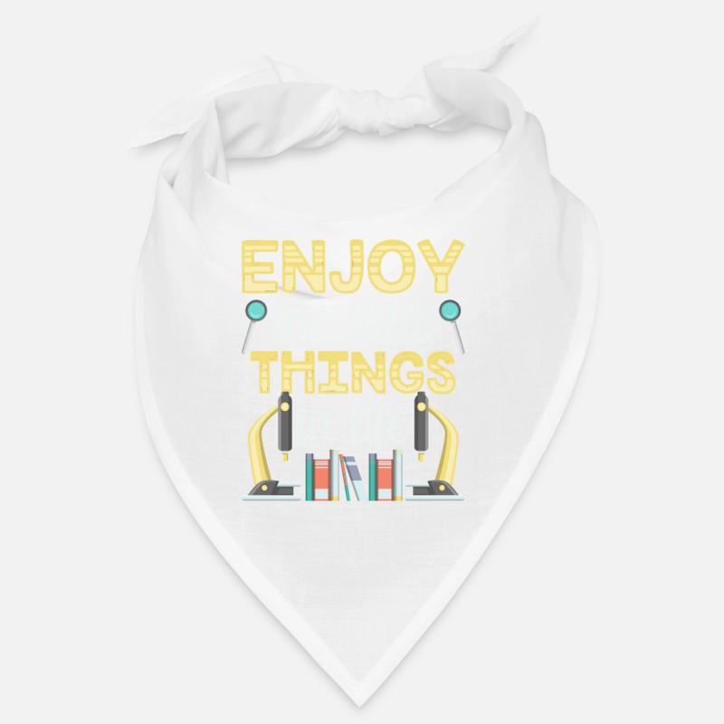 Profitez des petites choses de la vie Microscope Bandana