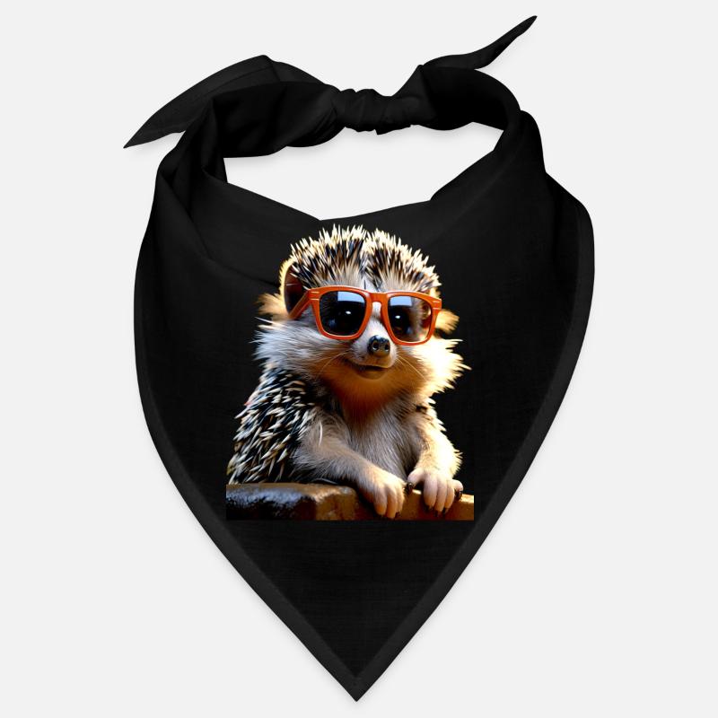 Hedgehog Sunglasses Echinoid Love Cute Hedgehog Bandana