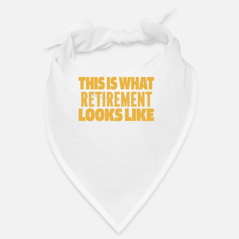 Pensioner Pension Humor Bandana