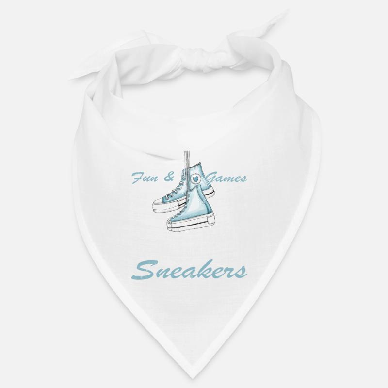 Fan de chaussures « Tu marches sur mes baskets » Bandana