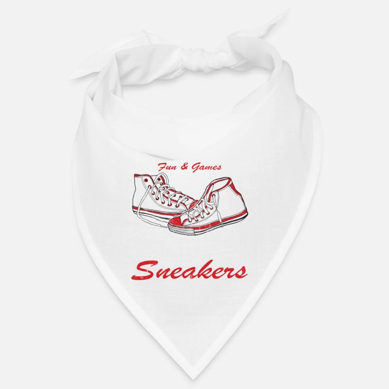 Fan de chaussures « Tu marches sur mes baskets » Bandana