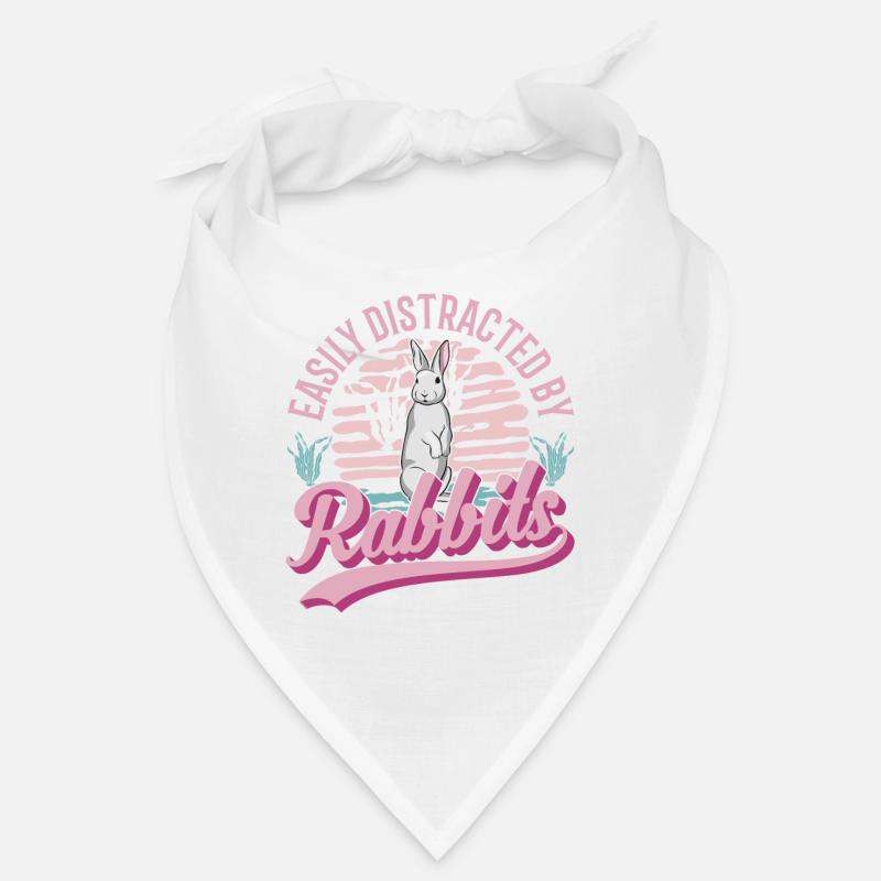 Facilement distrait par Rabbits Rabbit Bandana