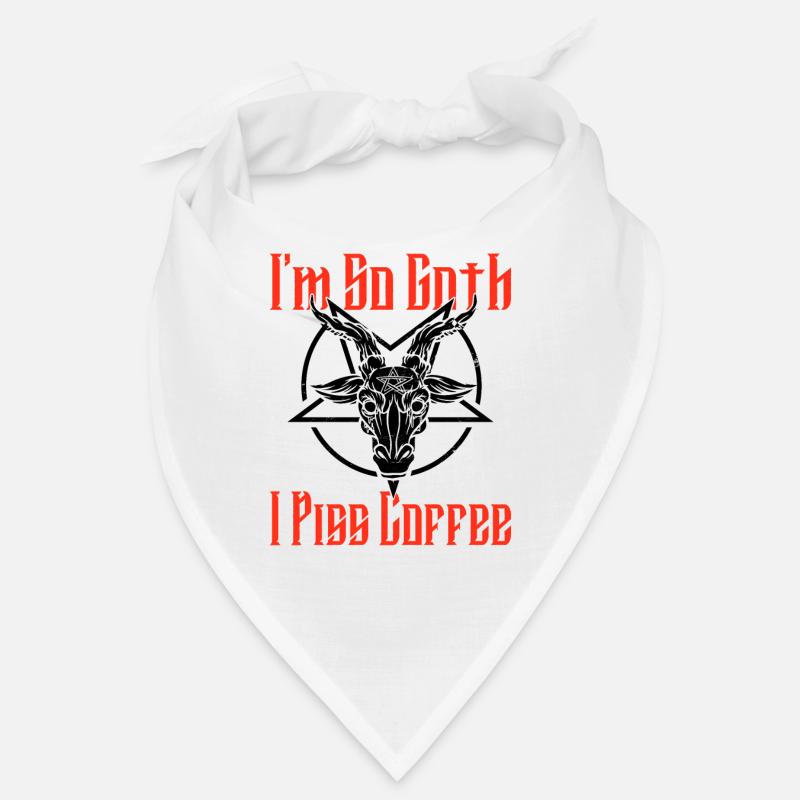 Satan Beelzebub Devil Gothic Pentagram Mystical Bandana