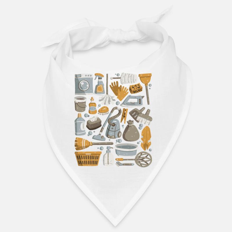Hausputz - Putzen, Wischen, Sauber machen Bandana