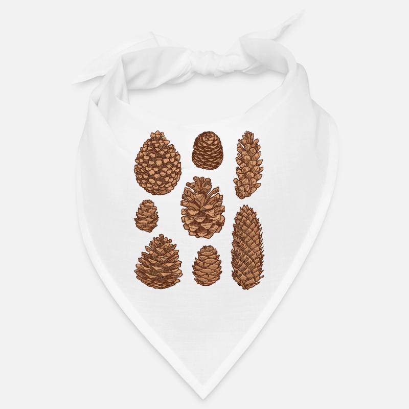 Cones pine cones pine cones spruce cones Bandana