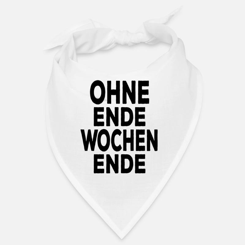 Ohne Ende Wochenende | Weekend Party Time Disko Bandana