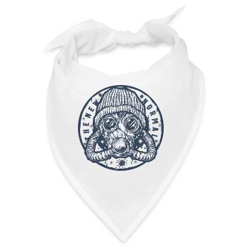 Die neue Normalmaske - Bandana - Weiß - Vorne