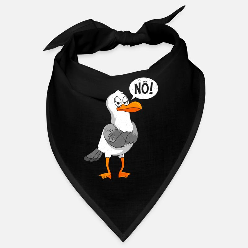 Möwen Nö! sture Möwe Seevogel Seagull Bandana