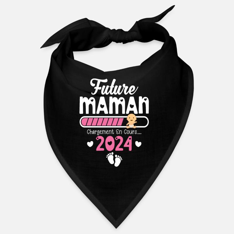 Zukünftige Mutter 2024 Geschenk Neugeborene Mutter Bandana