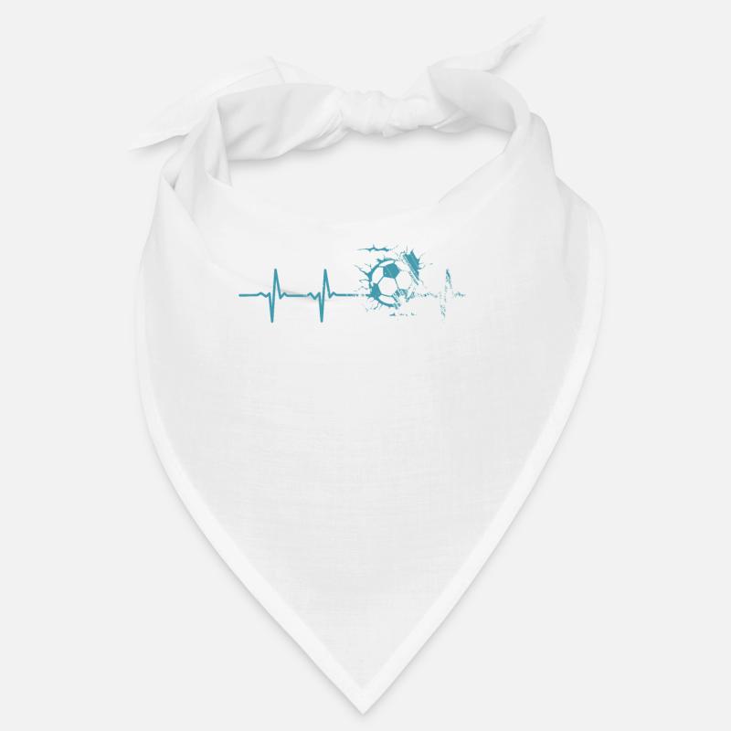 Fußball Herzschlag Bandana