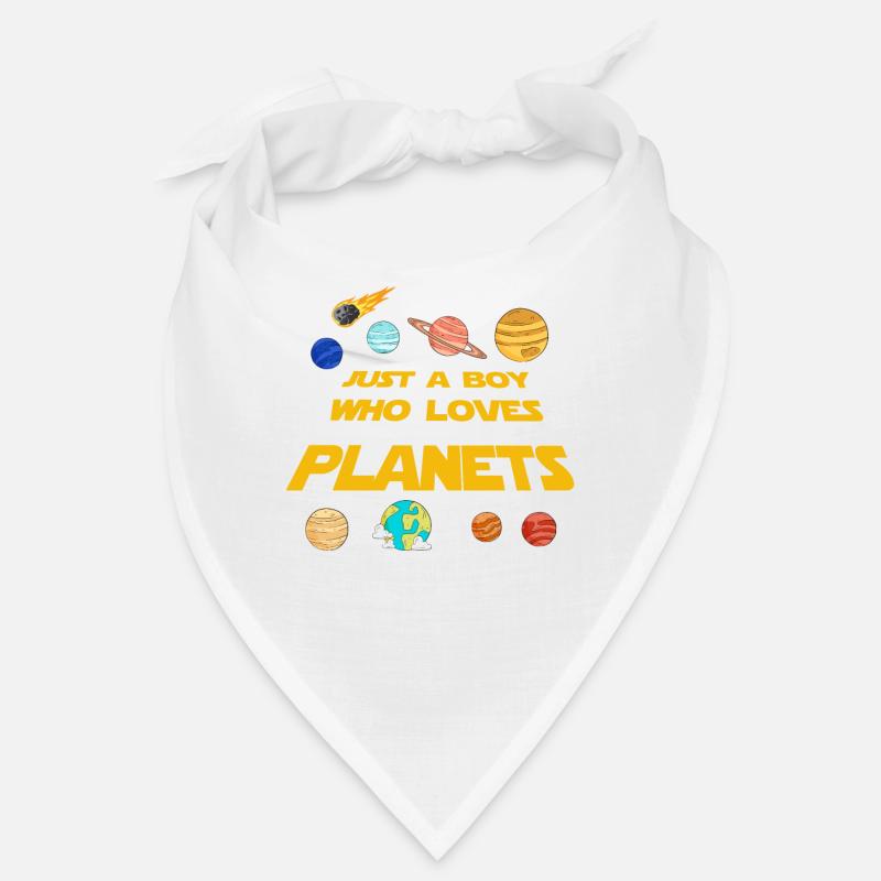 Nur ein Junge, der das Sonnensystem der Planeten liebt Bandana