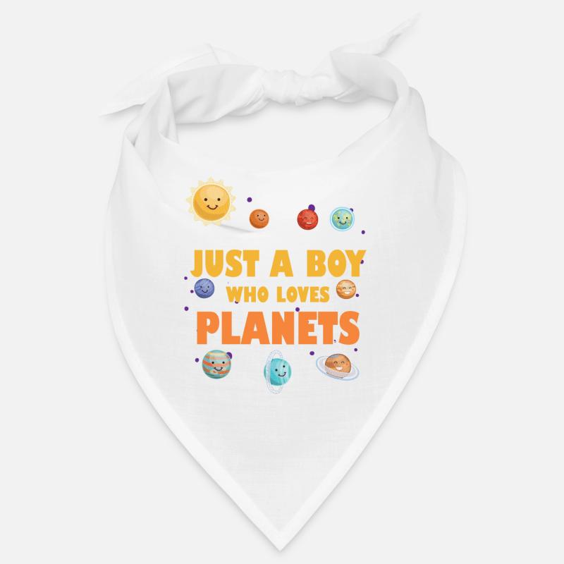 Nur ein Junge, der das Sonnensystem der Planeten liebt Bandana