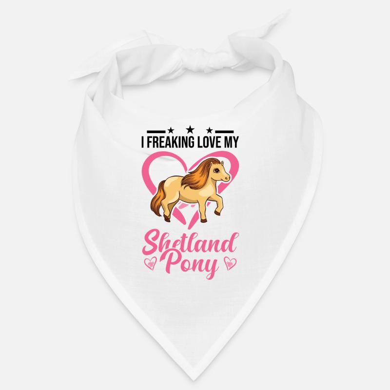 Shetland Pony Cadeau Shetty Bandana