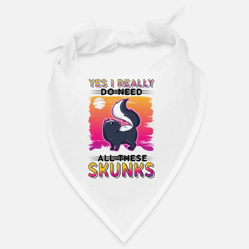 Stinktier Geschenk Bandana