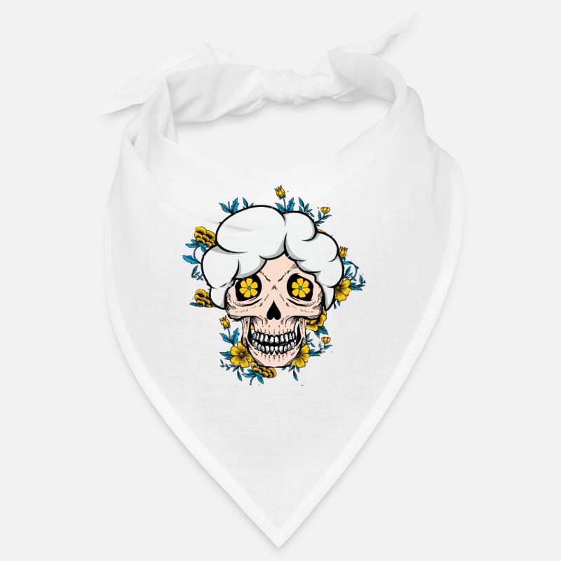 Großeltern Abuela Großmutter Papa Día De Muertos Bandana