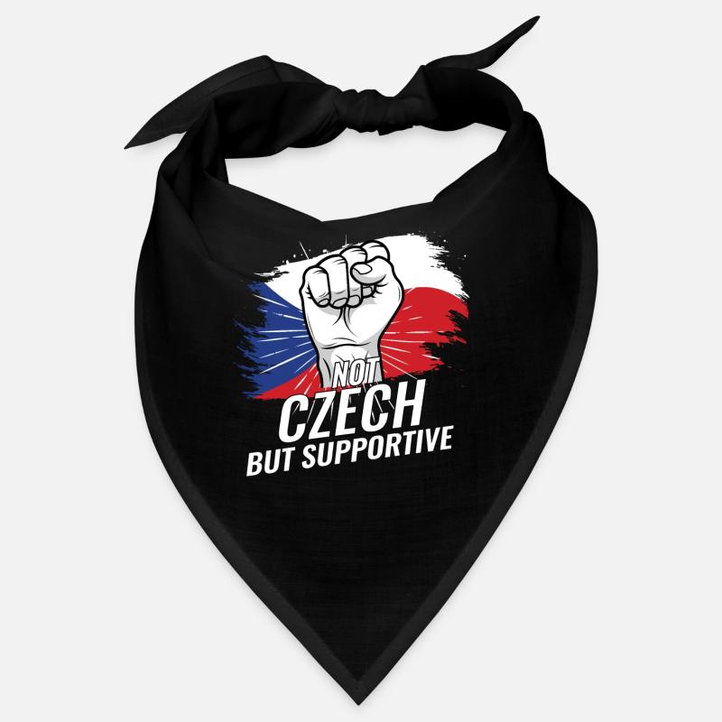 Pas tchèque mais favorable au drapeau de la République tchèque Bandana