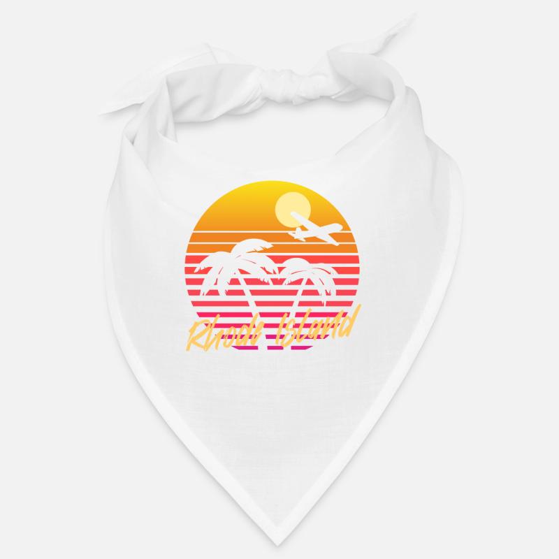 Rhode Island - Bandana - blanc
