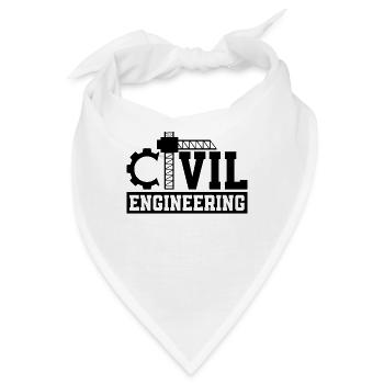 Civil Engineering Contractor Project Engineers - Bandana - Weiß - Vorne