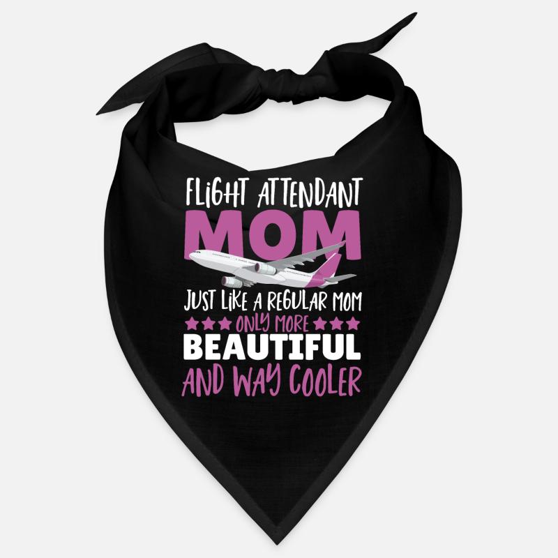 Flight Attendant Mom Just Like A Regular Mom More Bandana