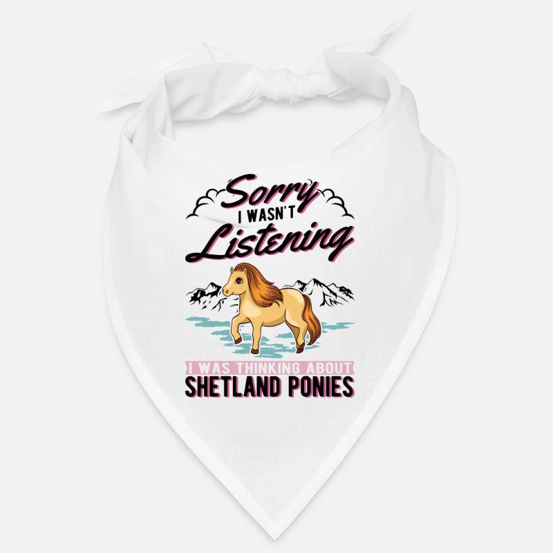 Shetland Pony Shetland-Pony Shetty Bandana