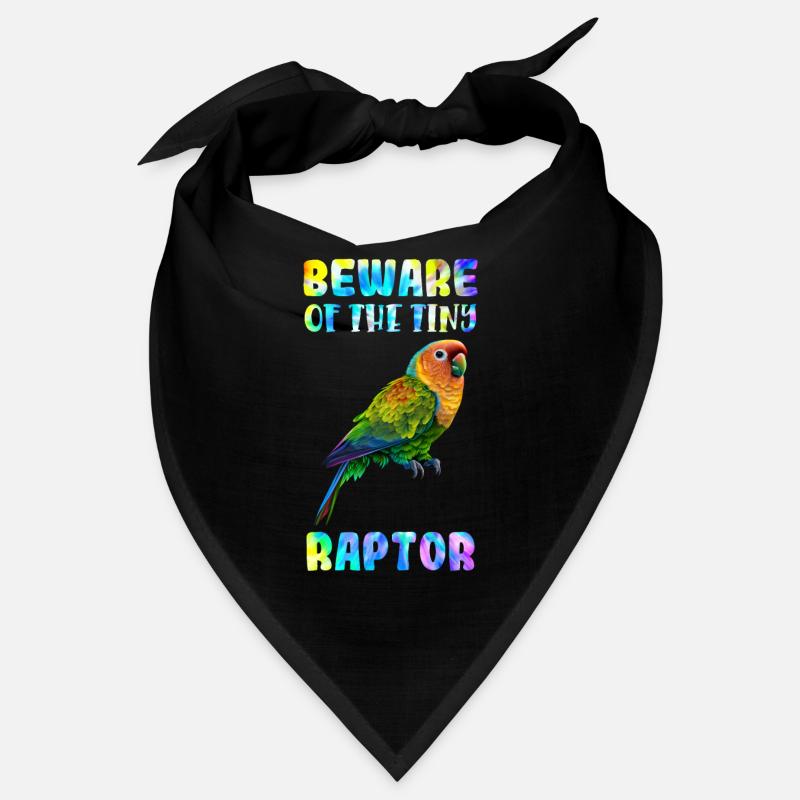 L’inséparable Méfiez-vous du petit rapace Liebesvögel Bandana