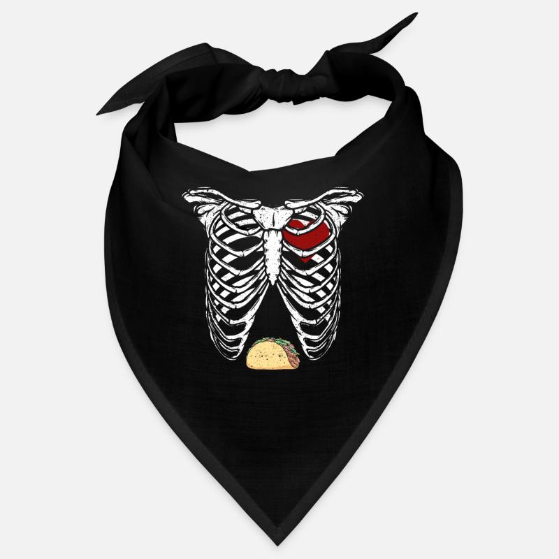 Halloween Daddy Skeleton Taco Belly Drôle Enceinte Bandana
