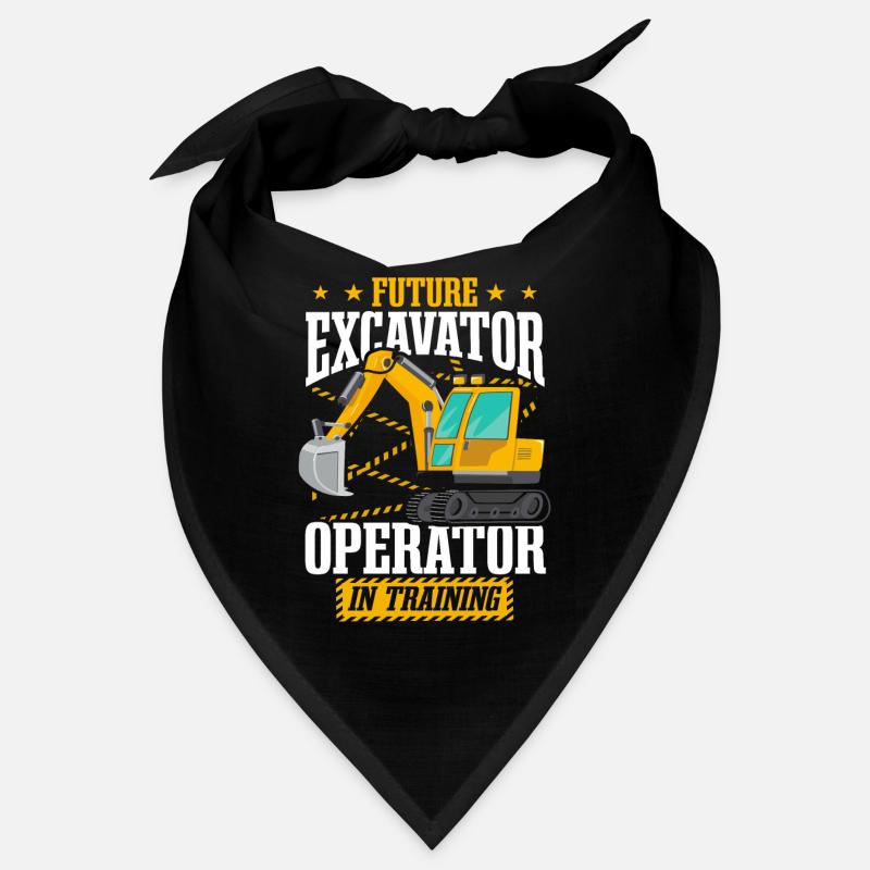 Excavator Operator In Training Bandana