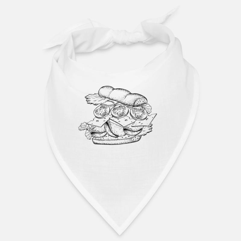 Sandwich Retro Restauration Rapide Bandana