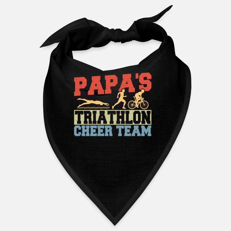 Papa's Triathlon Cheer Team Triathleten Bandana