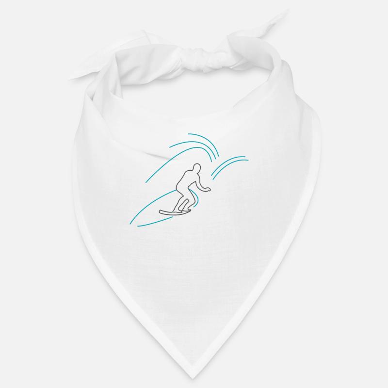Surfer comic style Bandana