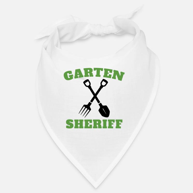 Gärtner Hobbygärtner Landschaftsbau Garten Sheriff Bandana