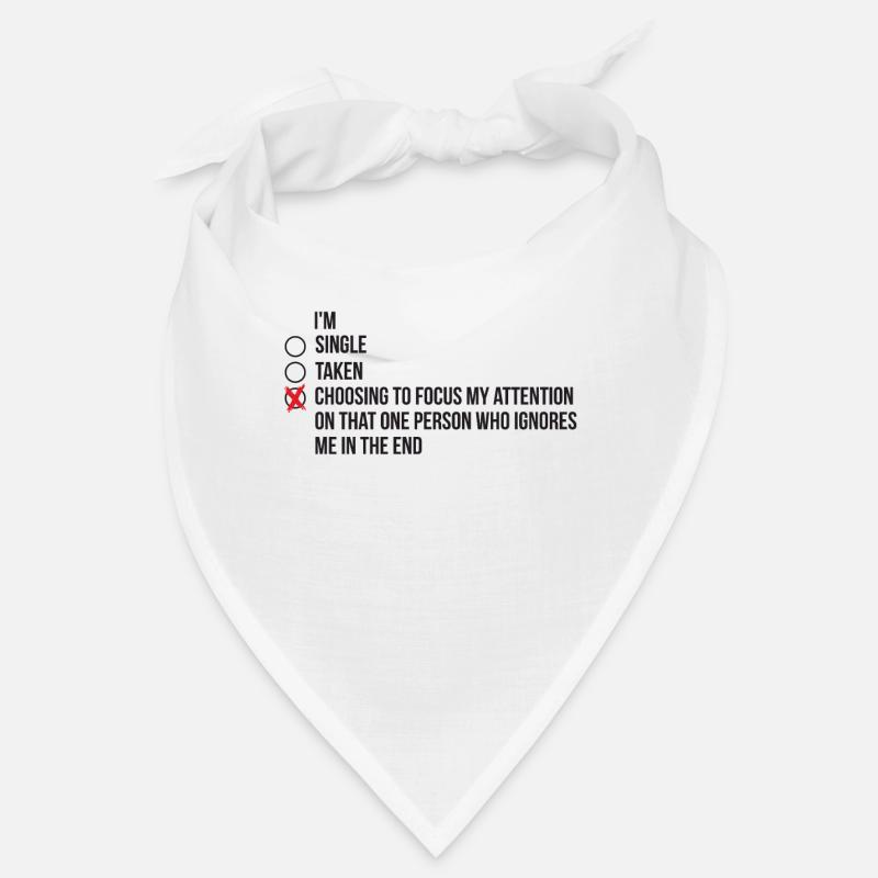 Komplizierter Beziehungsstatus - Single Bandana