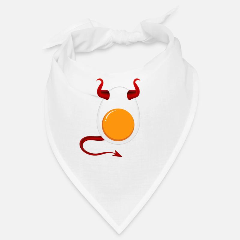 Drôle Halloween Devil Egg Food Lover Spooky Bandana