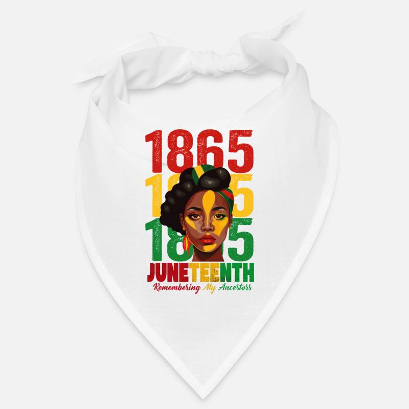 Juneteenth 1865 Gedenken an meine Vorfahren Bandana