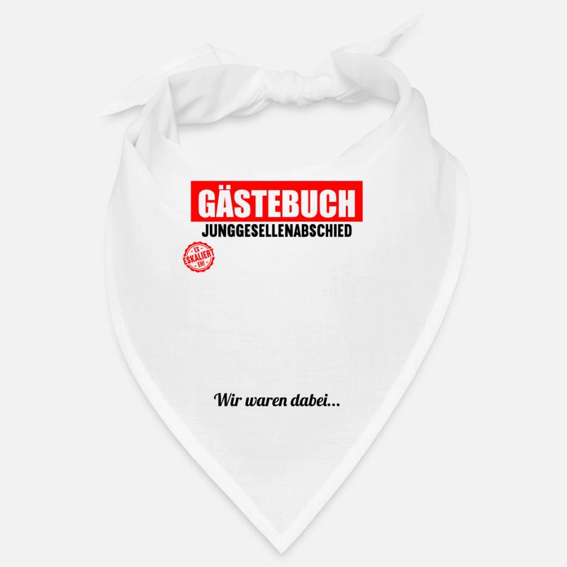 Junggesellenabschied Polterabend JGA Männer Bandana