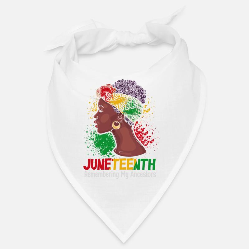 Juneteenth 1865 Se souvenir de mes ancêtres Bandana