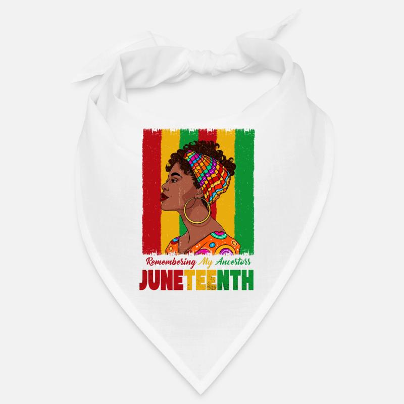 Juneteenth 1865 Se souvenir de mes ancêtres Bandana