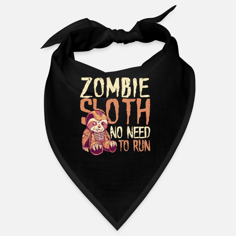 Zombie Sloth: No Need to Walk Desire Bandana
