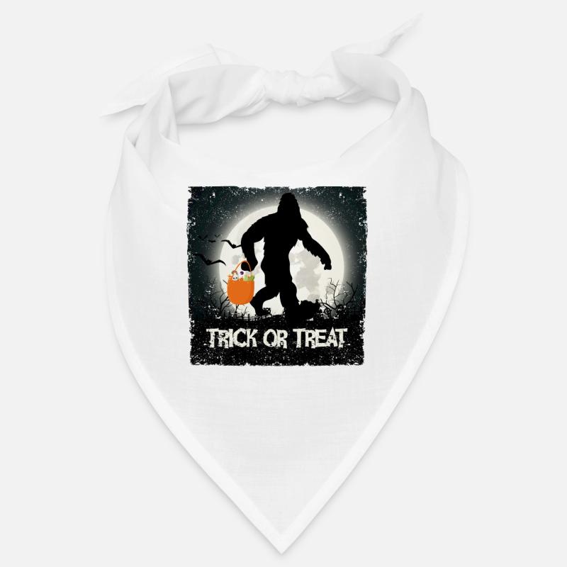 Lustige Halloween Bigfoot Trick oder behandeln Bandana