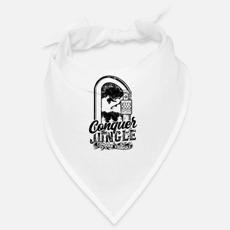 Conquer the jungle, conquer yourself - Jungle Bandana