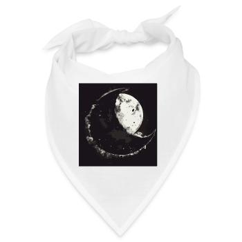 DER MOND - Bandana - Weiß - Vorne