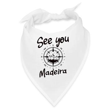 Madeira Berg Wandern im Madeira - Bandana - Weiß - Vorne