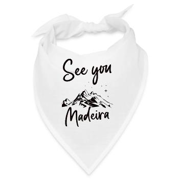 Madeira Berg Wandern im Madeira - Bandana - Weiß - Vorne