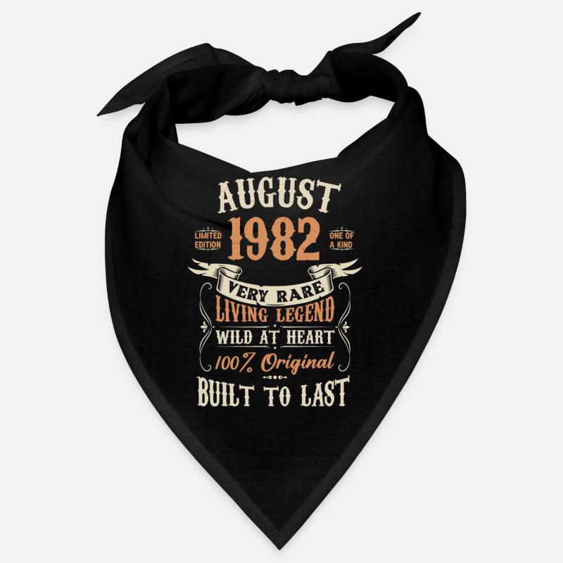August 1982 Birthday Present Bandana